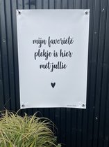 Tuinposter Mijn favoriete plekje