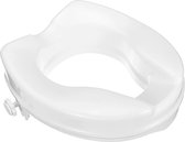 Verhoogde Toiletbril - Toiletverhoging - Toiletbril - Zorgt Voor Al Je Comfort - Veiligheid - Geschikt Voor Elk Toilet - Wit - 6cm
