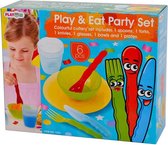 Play Go - Speel & Eet Feest set - Kinder servies - speelgoed servies - kinderservies set