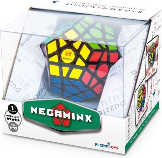 Thumbnail van een extra afbeelding van het spel Meffert's Megaminx - Rubiks Cube - Speed Cube - Pyraminx Duo - Hollow - Checkers - Feliks - Megaminx - Gear - Ghost - Venus - Skewb - Mole Cube - Rubiks Kubus