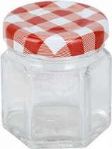 voorraadpotje 45 ml 4,5 x 5 cm glas transparant