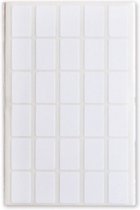 etiketten 12 x 19 mm papier wit 180 stuks