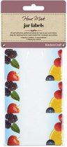 voedseletiketten Fruit papier wit 30 stuks