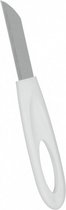keukenmes 17 cm RVS zilver/wit