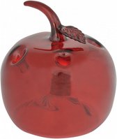 fruitvliegenval appel 9,5 cm glas/kurk rood