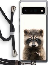 Case Company® - Google Pixel 6 Pro hoesje met Koord - Rocco - Telefoonhoesje met Zwart Koord - Bescherming aan alle Kanten en Over de Schermrand