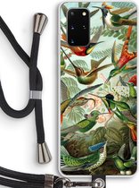 Case Company® - Samsung Galaxy S20 Plus hoesje met Koord - Haeckel Trochilidae - Telefoonhoesje met Zwart Koord - Bescherming aan alle Kanten en Over de Schermrand