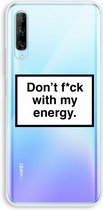 Case Company® - Huawei P Smart Pro hoesje - My energy - Soft Cover Telefoonhoesje - Bescherming aan alle Kanten en Schermrand