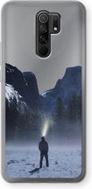 Case Company® - Xiaomi Redmi 9 hoesje - Wanderlust - Soft Cover Telefoonhoesje - Bescherming aan alle Kanten en Schermrand