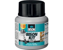 Bison Kit® met kwast flacon 400 ml, supersterk, contactlijm, reparaties, temperatuurbestendig van -40°C tot +70°C.
