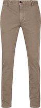 Alberto - Rob T400 Dynamic Chino Beige - Slim-fit - Chino Heren maat W 32 - L 36