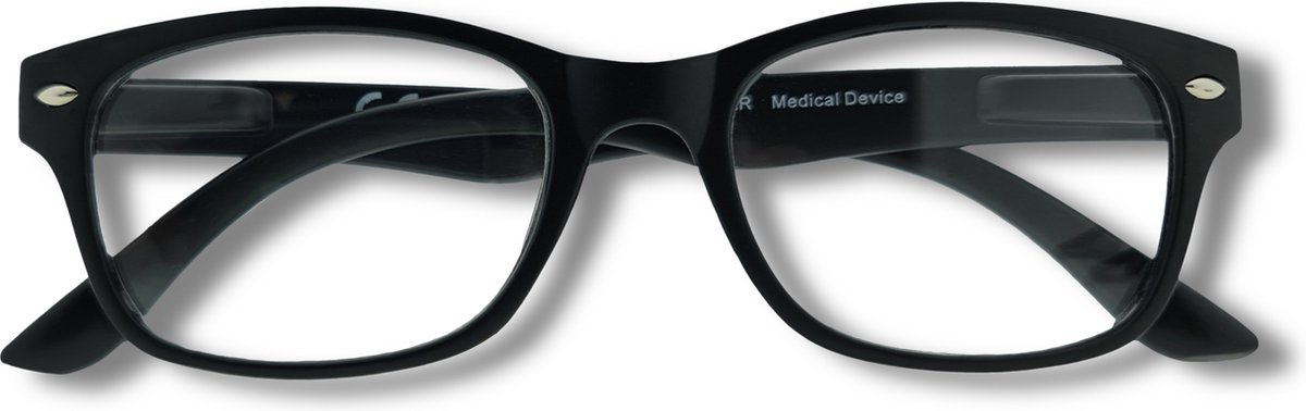 Refocus RR4000 Recyclede leesbril zwart +1.50 - WFO