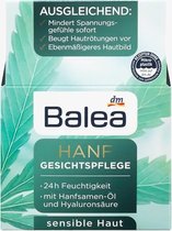 Dm Balea gezichtscreme - Hennep - 24 uur verzorging - 50 ml - Vegan - skin-care - Hennepzaad olie