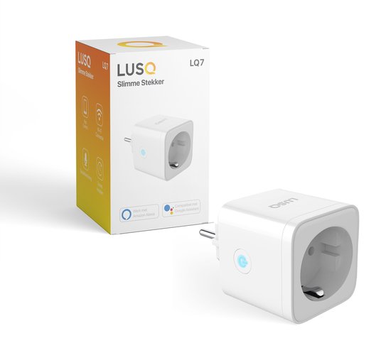 Prise intelligente LUSQ® - Prise Smart - Google Home et Amazon Alexa -  Minuterie et... | bol.com
