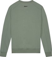 Malelions Men Pocket Crewneck - Dark Sage