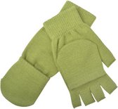 turnover-handschoenen polyacryl groen one-size