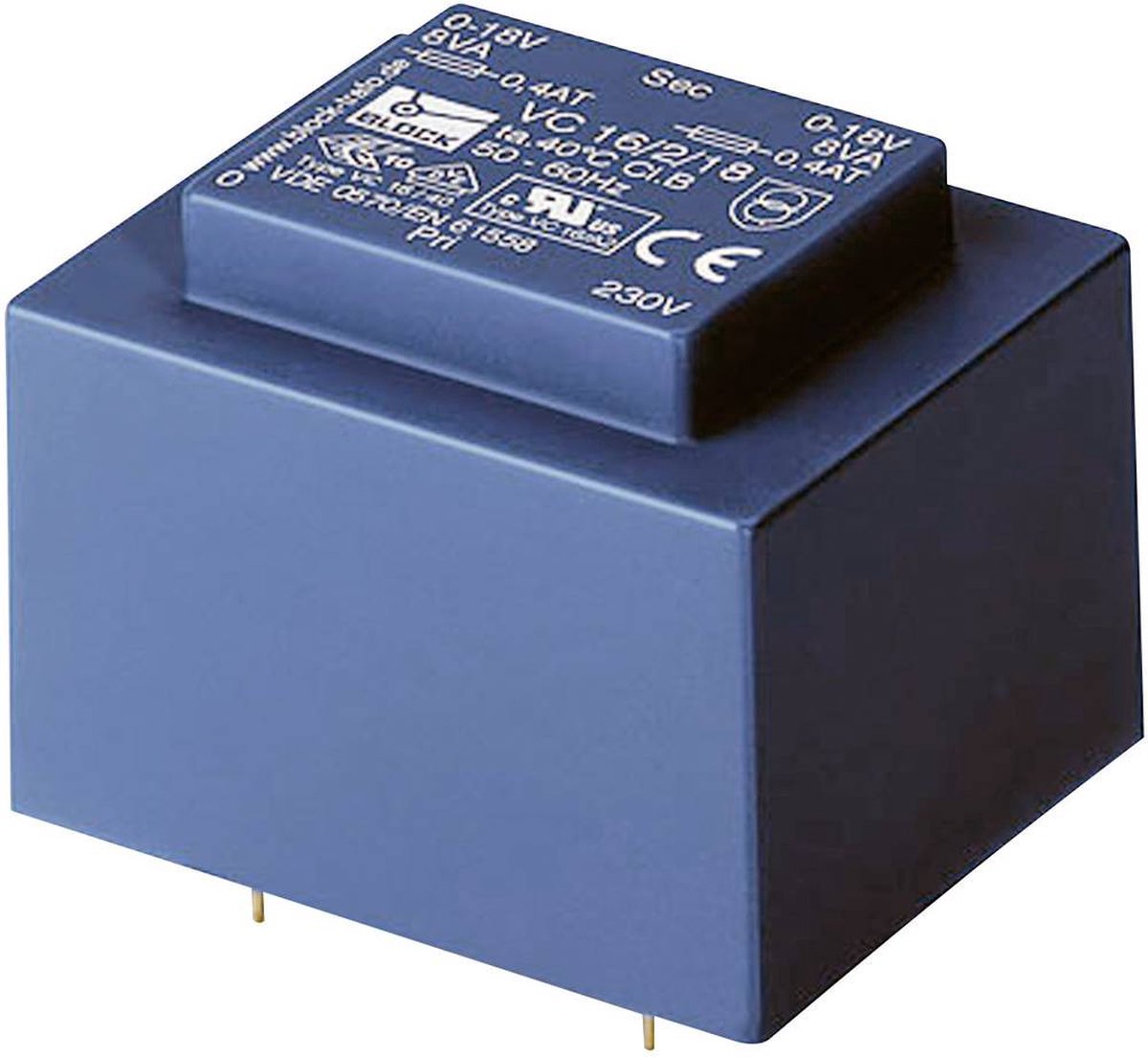 Block VC 10/1/18 Printtransformator 1 x 230 V 1 x 18 V/AC 10 VA 555 mA