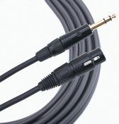 Mogami Accessory kabel, 5 m goud Serie, XLR-f <> Kl. sym - Audio kabels
