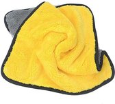 Microvezel poetsdoek voor auto - microvezel droogdoek - poetsdoeken - geel