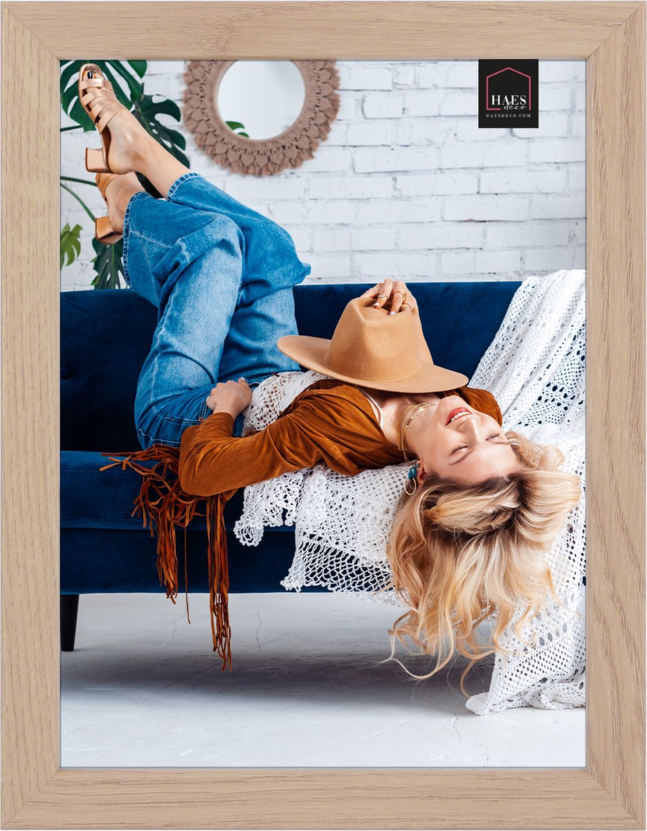 HAES deco Houten fotolijst Avignon bruin voor 1 foto formaat 10x15 - SP14815