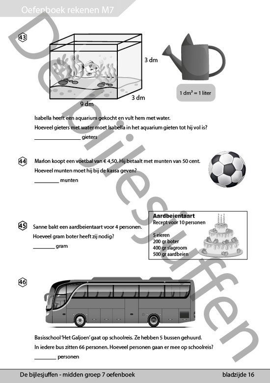 CITO oefenboek rekenen voordeelset midden groep 7 - cito oefenen - de ...