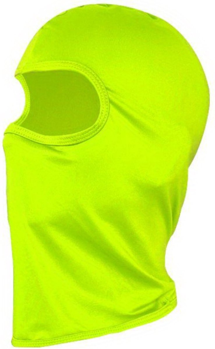 Livano Ski Masker Ski Mask Balaclava Winter Masker Bivakmuts Full Face Mask Neon Groen