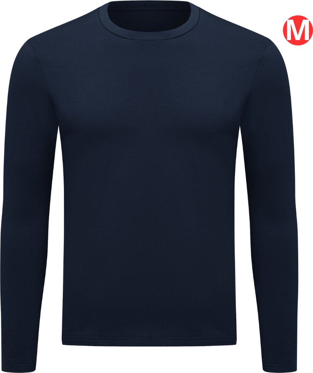 Livano Thermokleding – Thermoshirt – Thermo – Voor Heren – Shirt – Marineblauw – Maat M Livano Thermokleding – Thermoshirt – Thermo – Voor Heren – Shirt – Marineblauw – Maat M