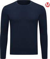 Livano Thermokleding - Thermoshirt - Thermo - Voor Heren - Shirt - Marineblauw - Maat M