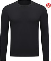 Livano Thermokleding - Thermoshirt - Thermo - Voor Heren - Shirt - Zwart - Maat M