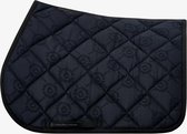 Cavalleria Toscana Mini orbit Jacquard Saddle Pad - Black - Maat Full - Dressage