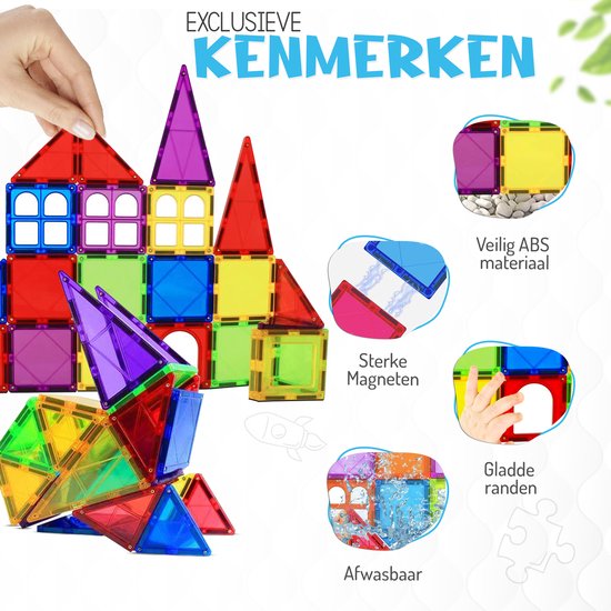 Puzzle magnétique montessori à partir de 3 ans stimule la créativité