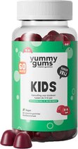 Yummygums Kids - Multivitamine gummies kinderen en junioren - Suikervrij - Vitamine D3, Vitamine B12, vitamine C - vegan - 2 maanden - kauwvitamines -60 stuks