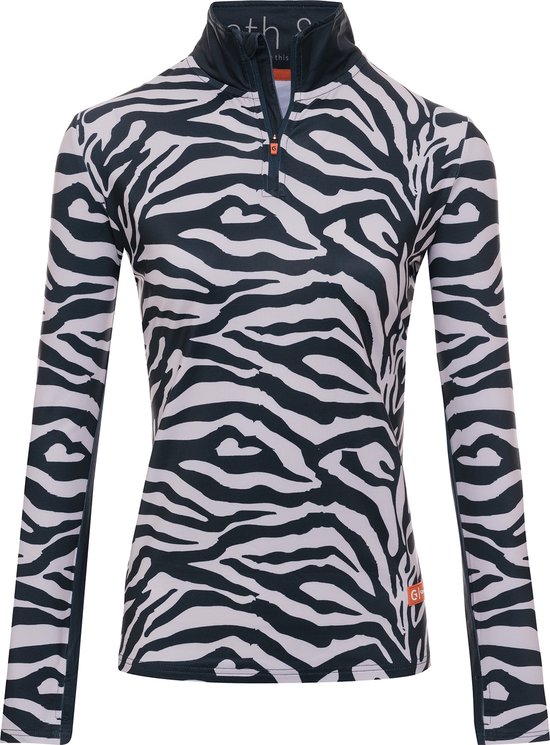 Gareth & Lucas Skipully The - Dames - 100% Gerecycled Polyester - Midlayer Sportshirt - Wintersport