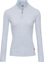 Gareth & Lucas Skipully The Fifty - Dames S - 100% Gerecycled Polyester - Midlayer Sportshirt - Wintersport