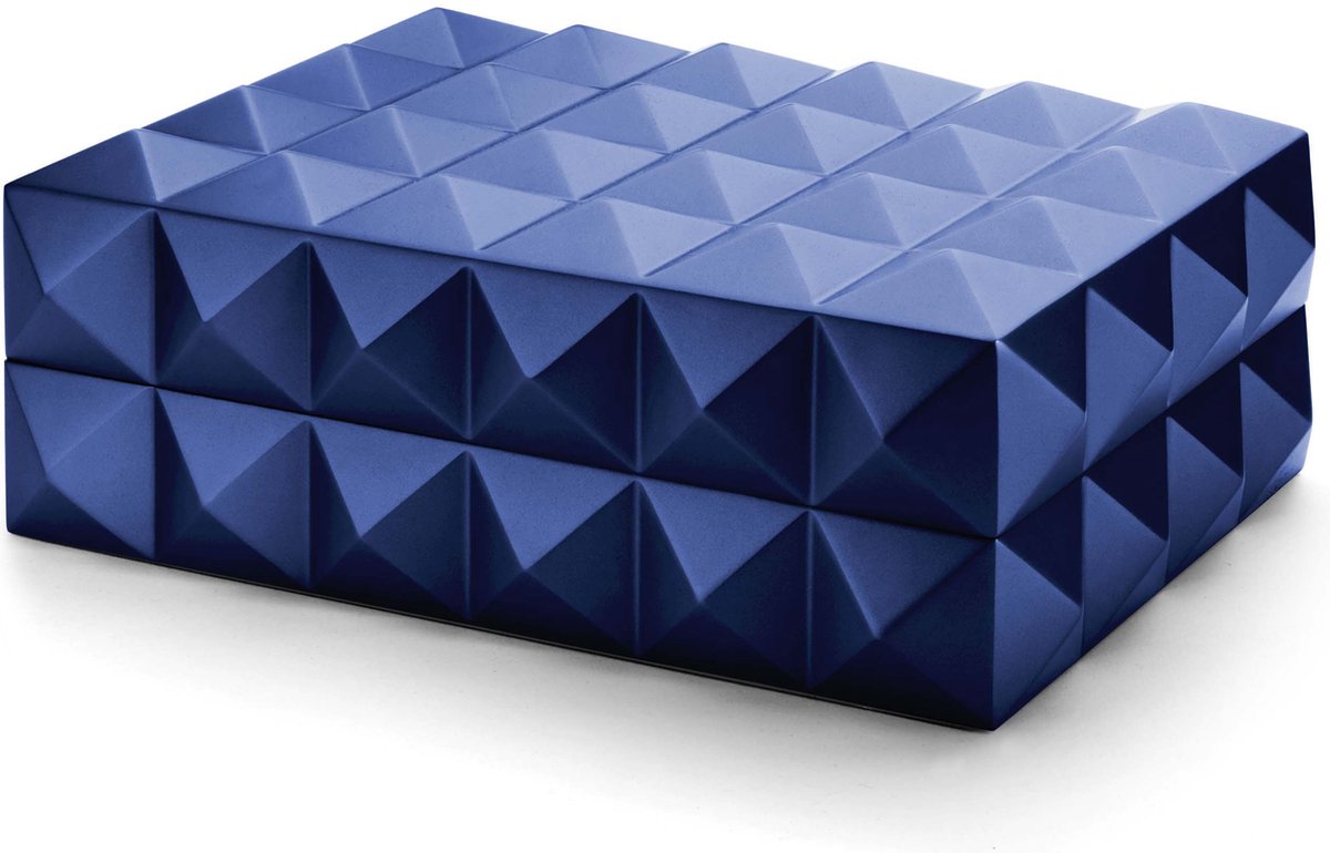 Goedkoopste Colibri Quasar Sigaar Humidor - Luxe Sigarenbewaardoos met Digitaal Hygrometer en Verstelbaar Bevochtigingssysteem – Cedarhouten Interieur - Blauw - Quasar Blue - Cigar Humidor - Capaciteit 40-45 Sigaren - Hoogwaardige Sigarenaccessoires