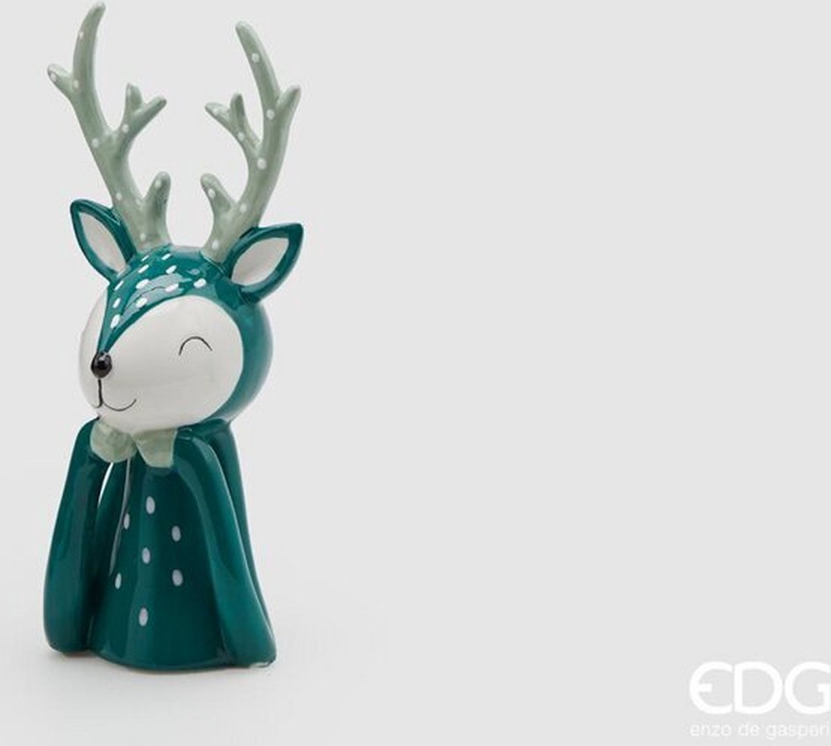 EDG - Enzo De Gasperi Kerst rendier met glimlach H20 (groen)