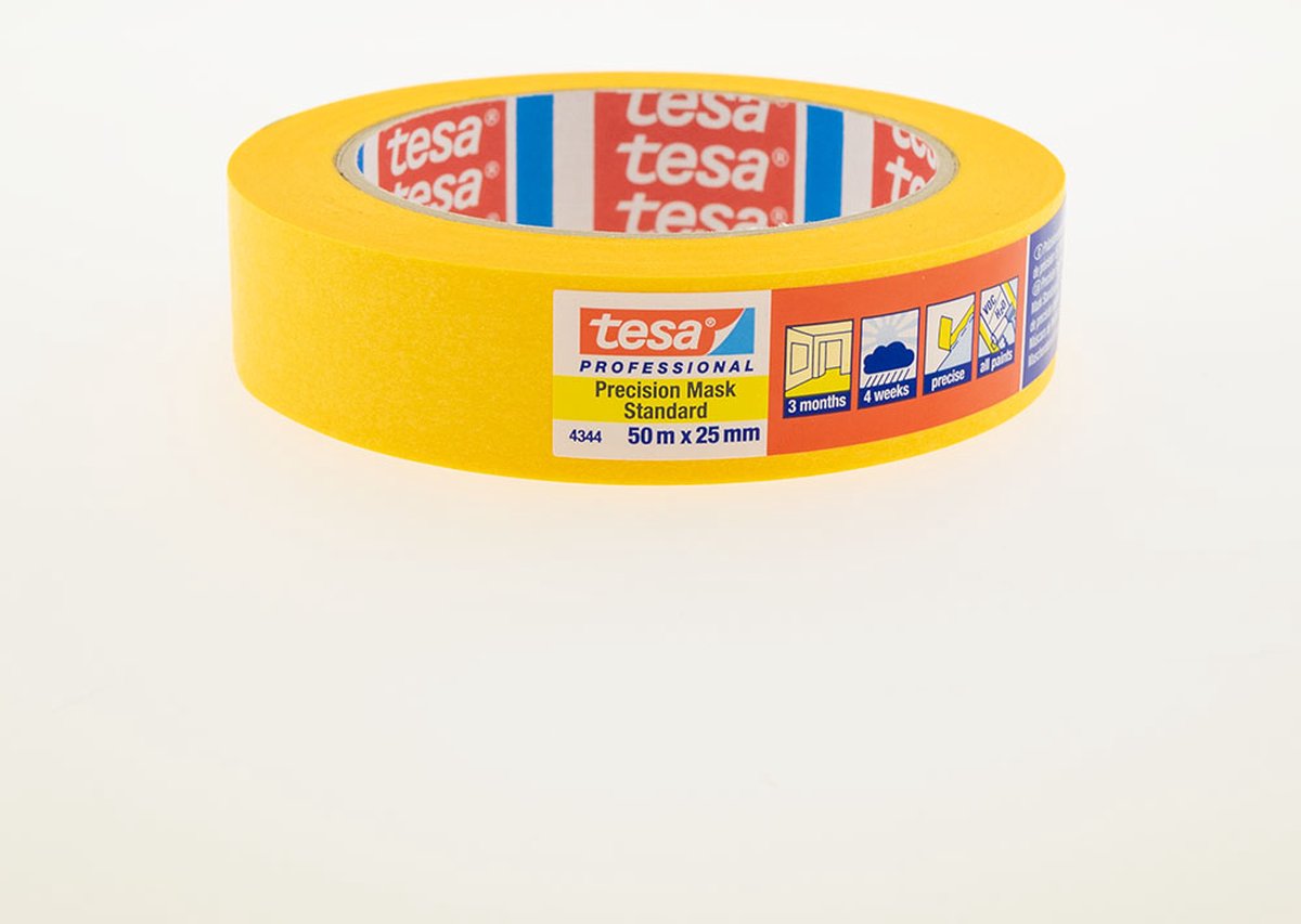 Masque de précision Tesa tape 25 mm x 50 m rose