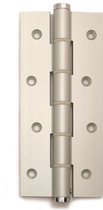 Justor deurveerscharnier enkelwerkend aluminium zilvergrijs, 180 mm lang, dd 30mm
