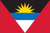 VlagDirect - Antiguaanse vlag - Antigua en Barbuda vlag - 90 x 150 cm.