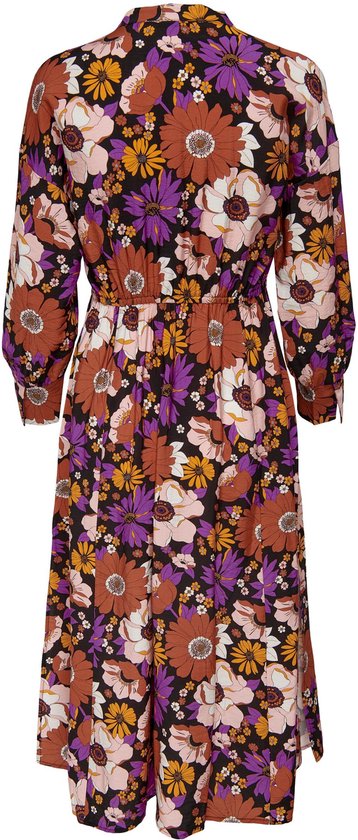 Only jurk blauw bloemen sale