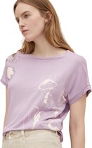 Tom Tailor Dames-T-shirt--28804 iris flow-Maat XL