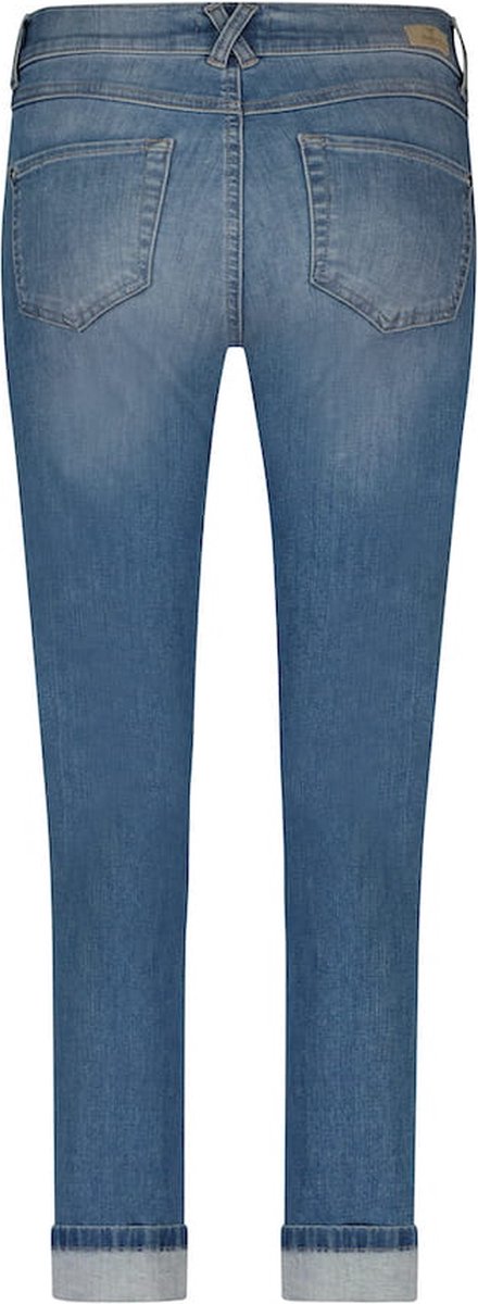 Jeans broek--3358 Mid Blue W-38