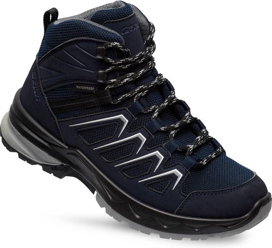 Grisport Wega Mid Blauw Wandelschoenen