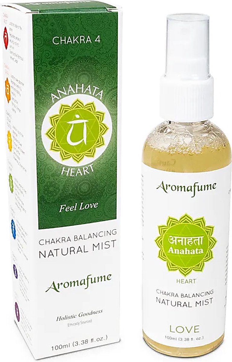 Goedkoopste Aromafume Natuurlijke Luchtverfrisser Anahata - hart chakra - spray - 100ml