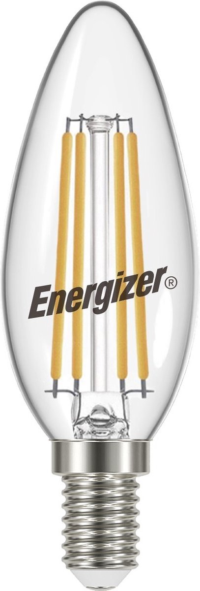 Energizer energiezuinige Led filament kaarslamp - E14 - 2 Watt - warmwit licht - niet dimbaar - 1 stuk