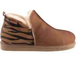 Shepherd Annie sloffen voor dames - tiger chestnut