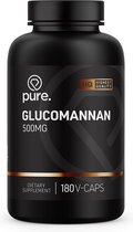 pure. Glucomannan - Fatburner - 180 vegan capsules