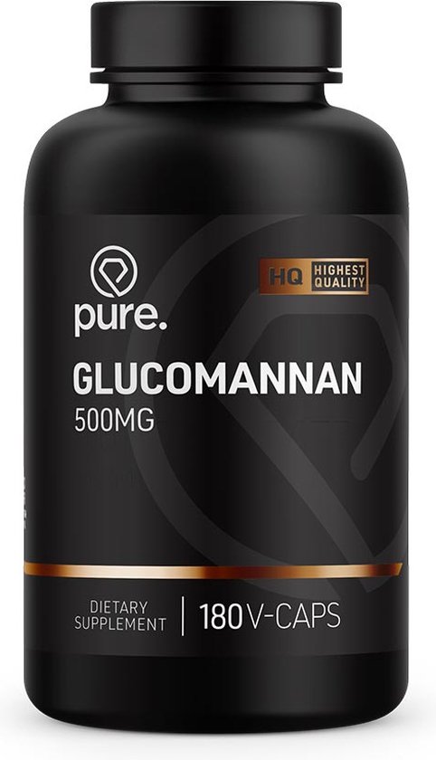 pure. Glucomannan - Fatburner - 180 vegan capsules