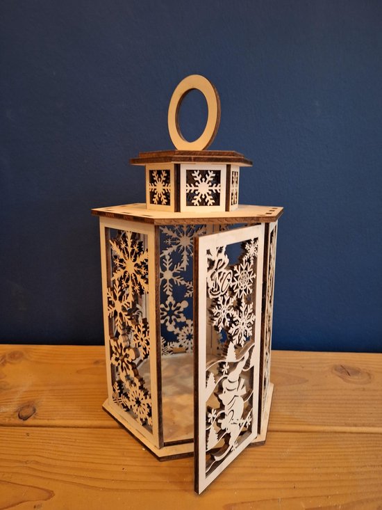 Kerstlantaarn - kerst decoratie - grote maat - Lantaarn - XL maat