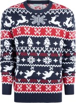 Ugly Christmas Sweater Women & Men - Pull de Noël "Traditionnel & Cosy" - Hommes & Femmes Taille L